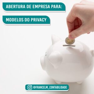 Abertura de empresa (CNPJ) Para Modelos do Privacy: Como regularizar?